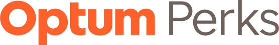 Optum Perks logo in orange and gray text.